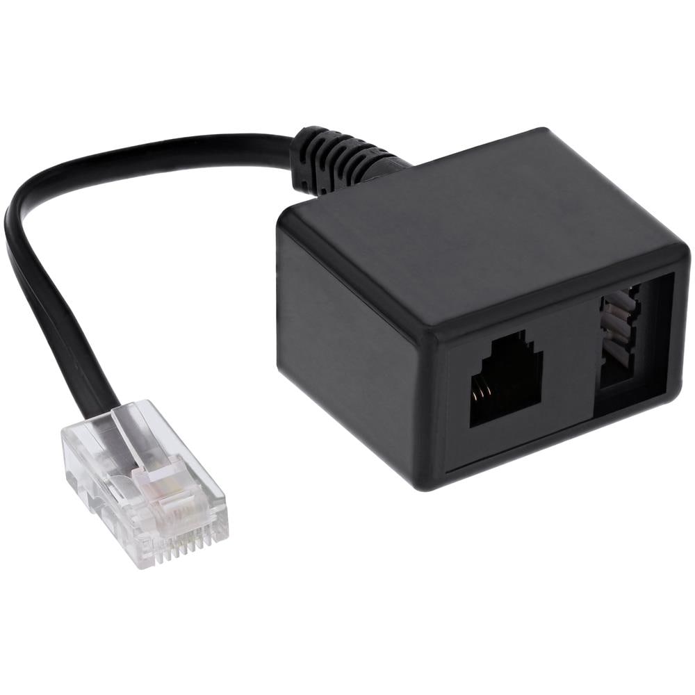 TAE cavo adattatore RJ45 M a TAE-N & RJ11 F - Foto 1