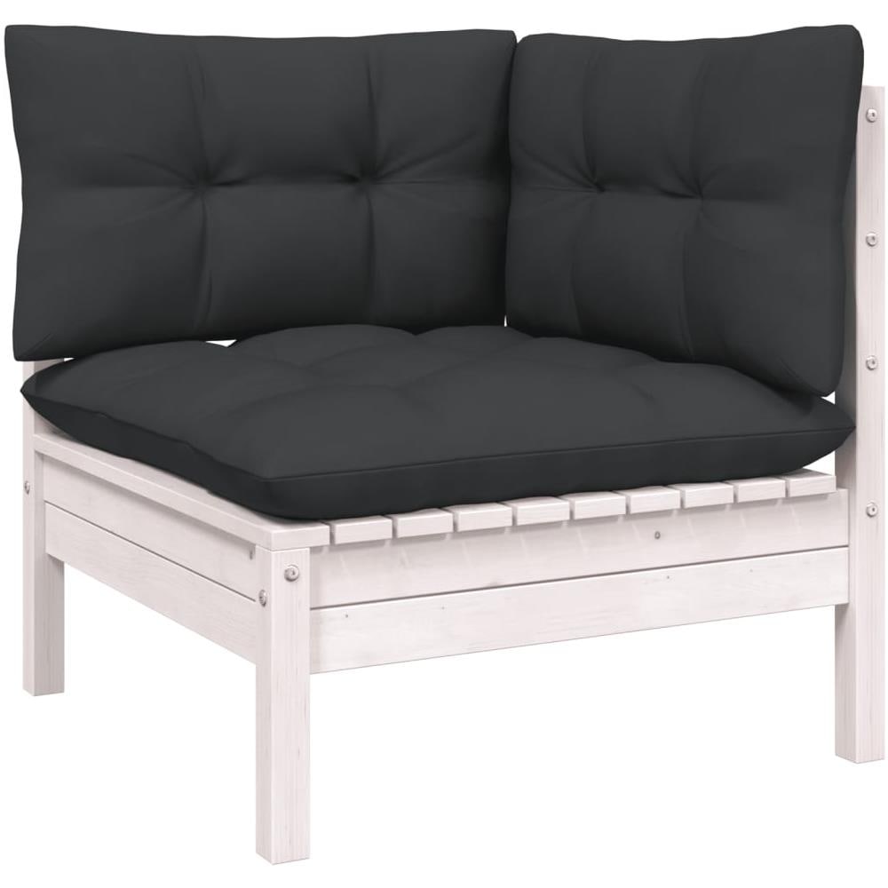 Set Divani Da Giardino 8 Pz Con Cuscini Legno Massello Di Pino - Foto 3