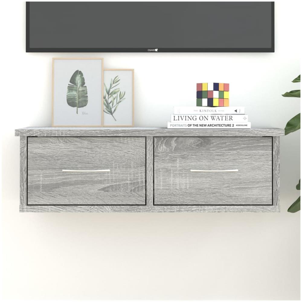 Libreria Grigio Sonoma 60x26x18,5cm In Legno Ingegnerizzato - Foto 1