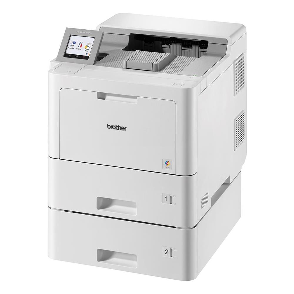Stampante Laser a Colori HL-L9470CDNT Risoluzione 2400 x 600 DPI Display LCD LAN / NFC / Wi-Fi / USB Colore Bianco - Foto 3