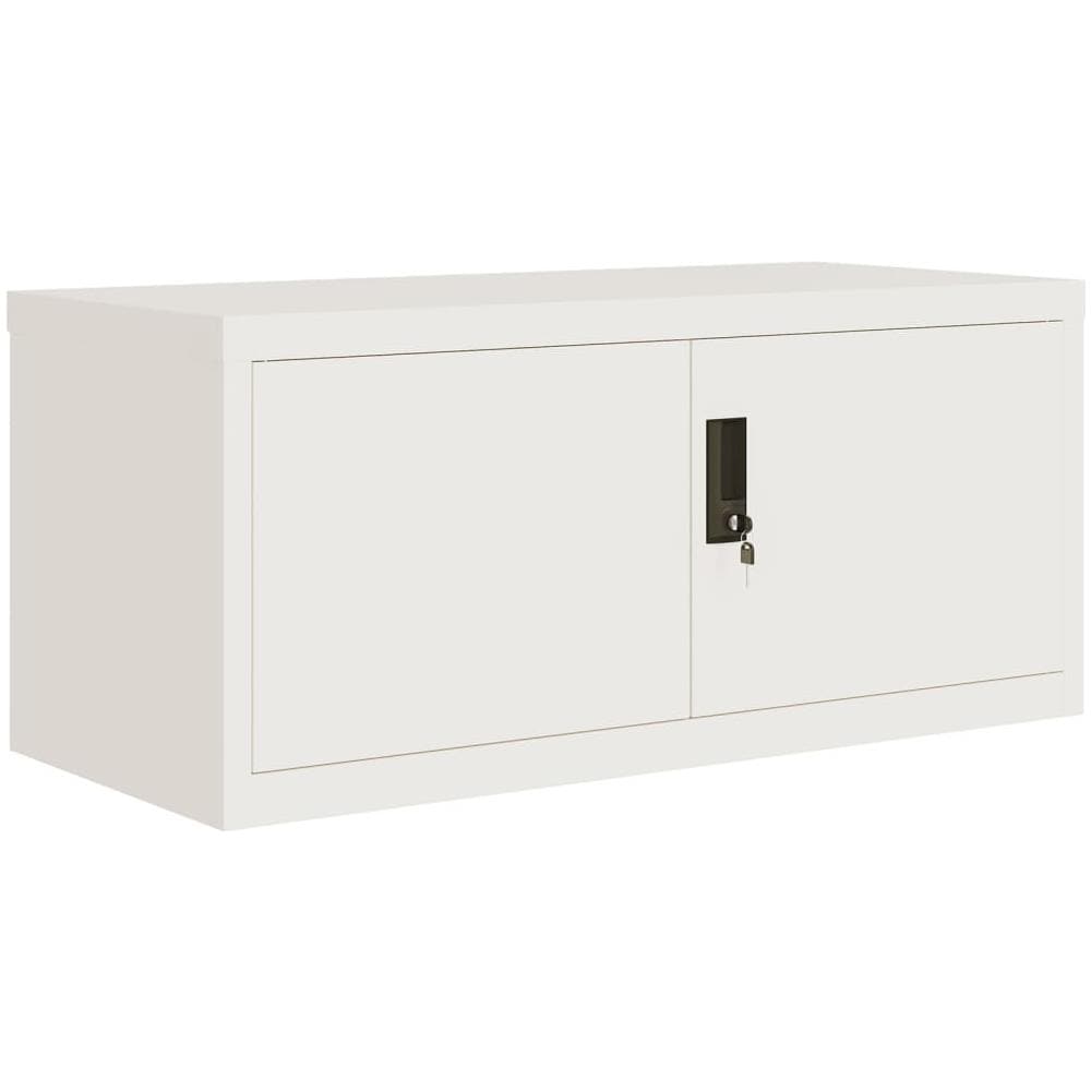 Armadio Classificatore Bianco 90x40x110 Cm In Acciaio - Foto 3