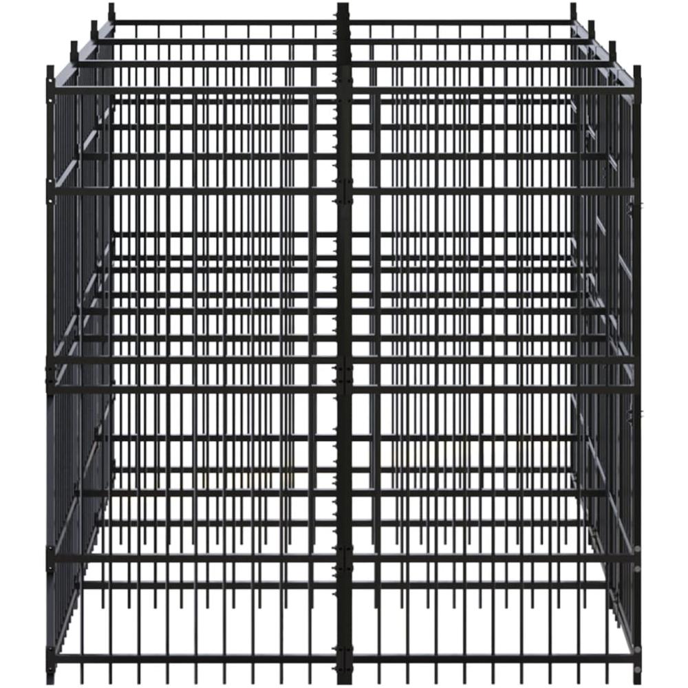 Gabbia Per Cani Da Esterno In Acciaio 5,53 M - Foto 3