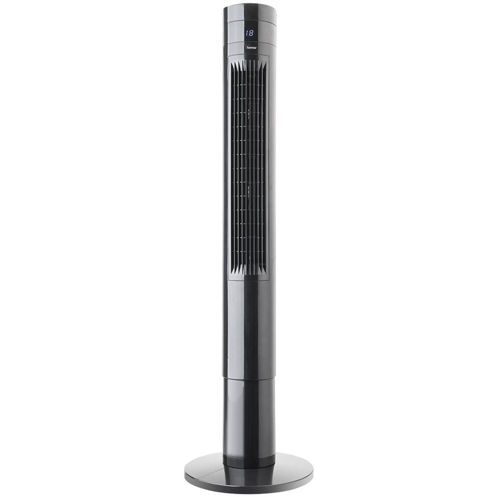 VENTIL. COLONNA VC112 H. 112 CM 3 VEL. TIMER TELEC NERO - Foto 1