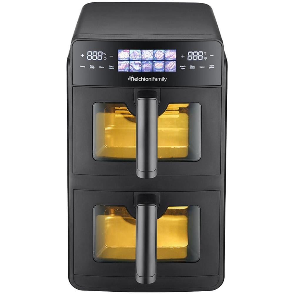 Family Friggitrice ad Aria Giulia 10L Doppio Cassetto Potente e Versatile 2.600W alimentazione 220-240V - Foto 1