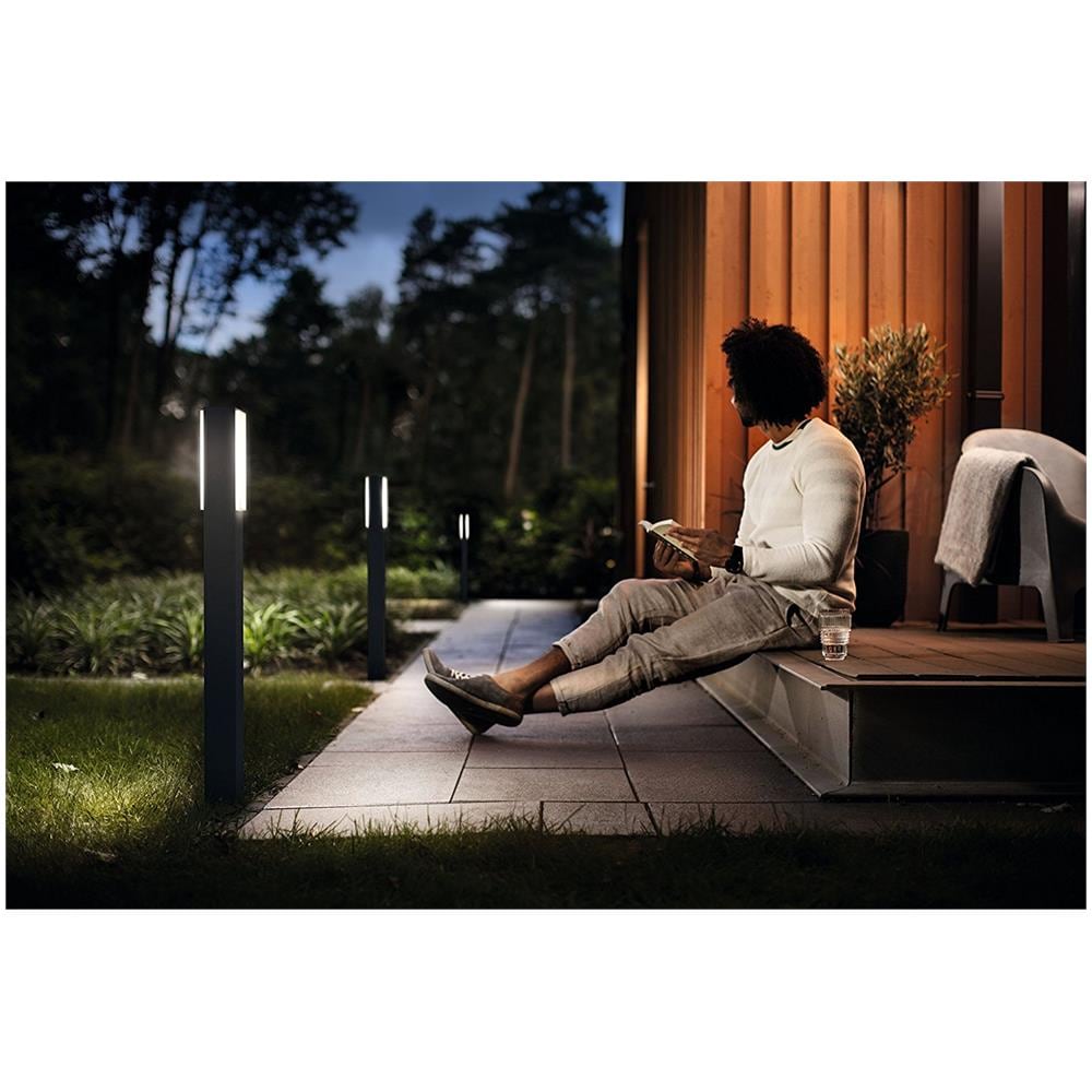 Stratosphere Palo da Esterno 4000 K Grigio Scuro Alltezza 77 cm Dimmerabile - Foto 3