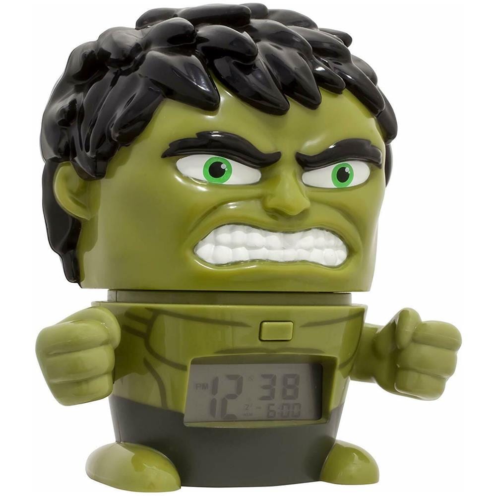 Sveglia E Luce Notturna Per Bambini Bulbbotz 2021739 Avengers Hulk - Foto 1