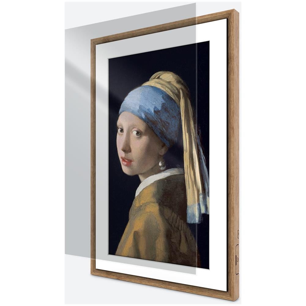 Cover Protettiva in Plastica per Cornice Digitale 21.5" Colore Trasparente - Foto 1