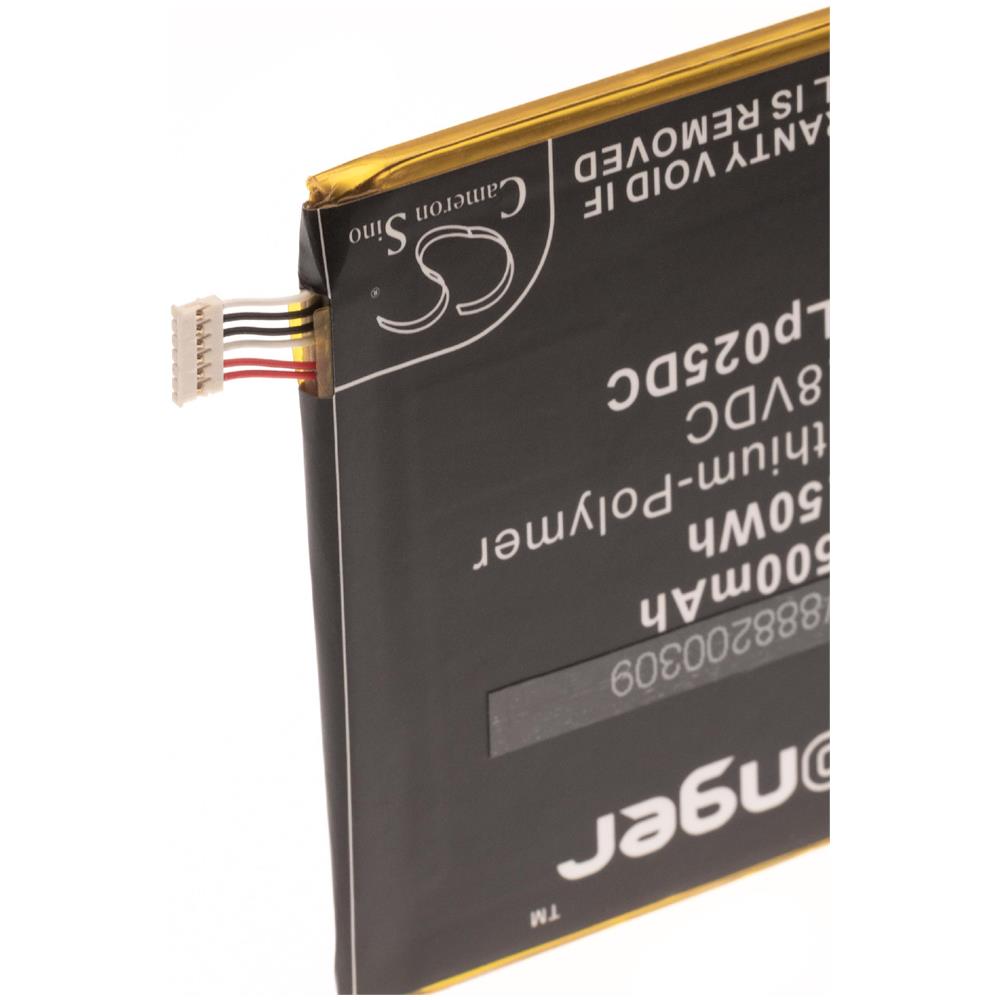 Li-poly Batteria 2500mah (3.8v) Per Cellulari, Smartphone Come Alcatel Tlp025dc - Foto 2