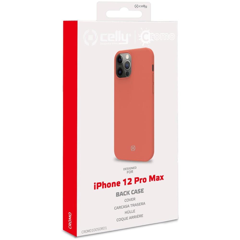 Cromo Custodia Per Cellulare 17 Cm (6.7'') Cover Arancione - Foto 3