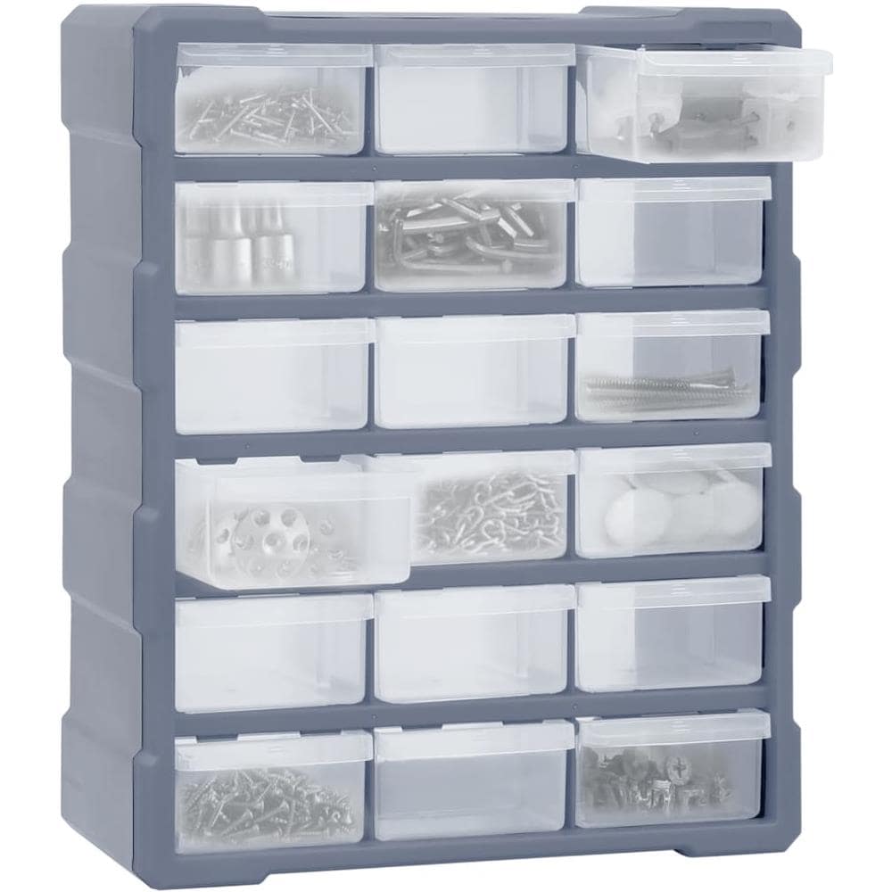 Mobile Contenitore con 18 Cassetti Medi 38x16x47 cm - Foto 2