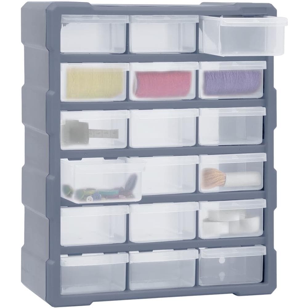 Mobile Contenitore con 18 Cassetti Medi 38x16x47 cm - Foto 3