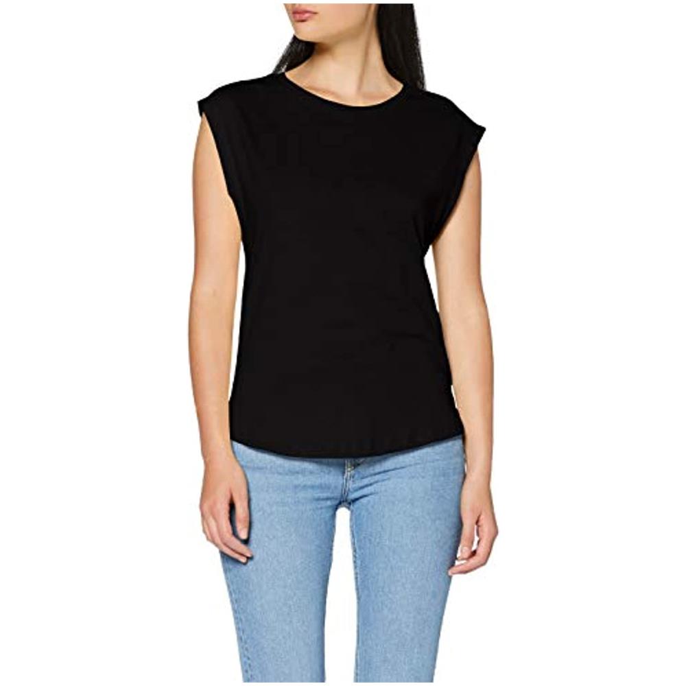 T-shirt Ladies Basic Shaped Tee, Black, M Donna - Foto 1