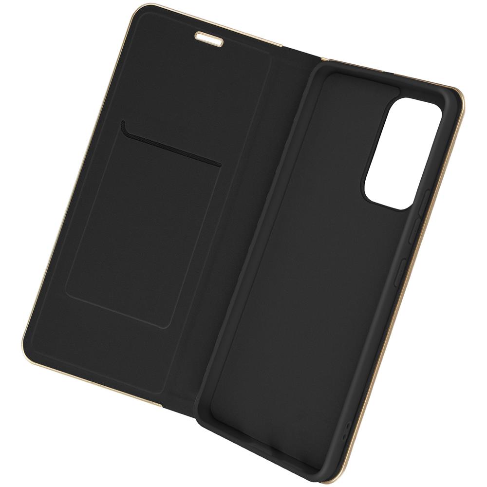 Custodia Samsung Galaxy A53 5g Portacarte Luna Book Gold Nera - Foto 1