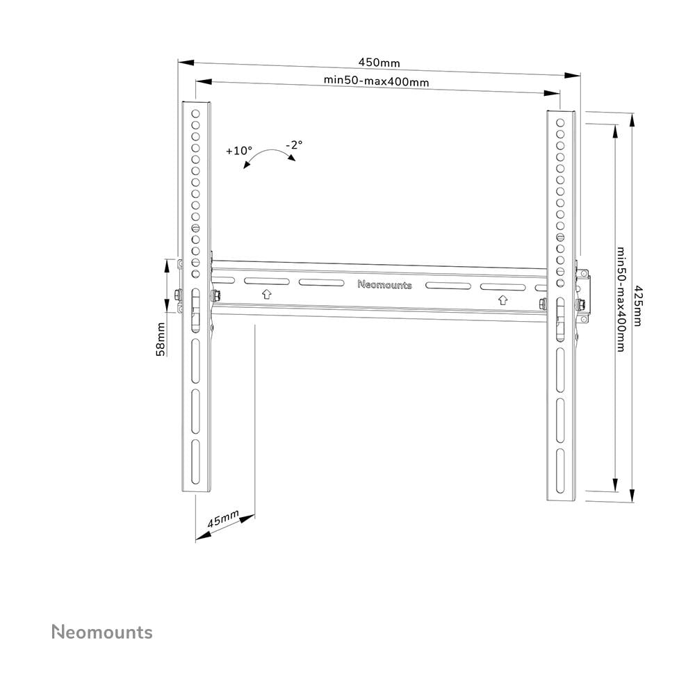 by Newstar supporto a parete per TV - Foto 16