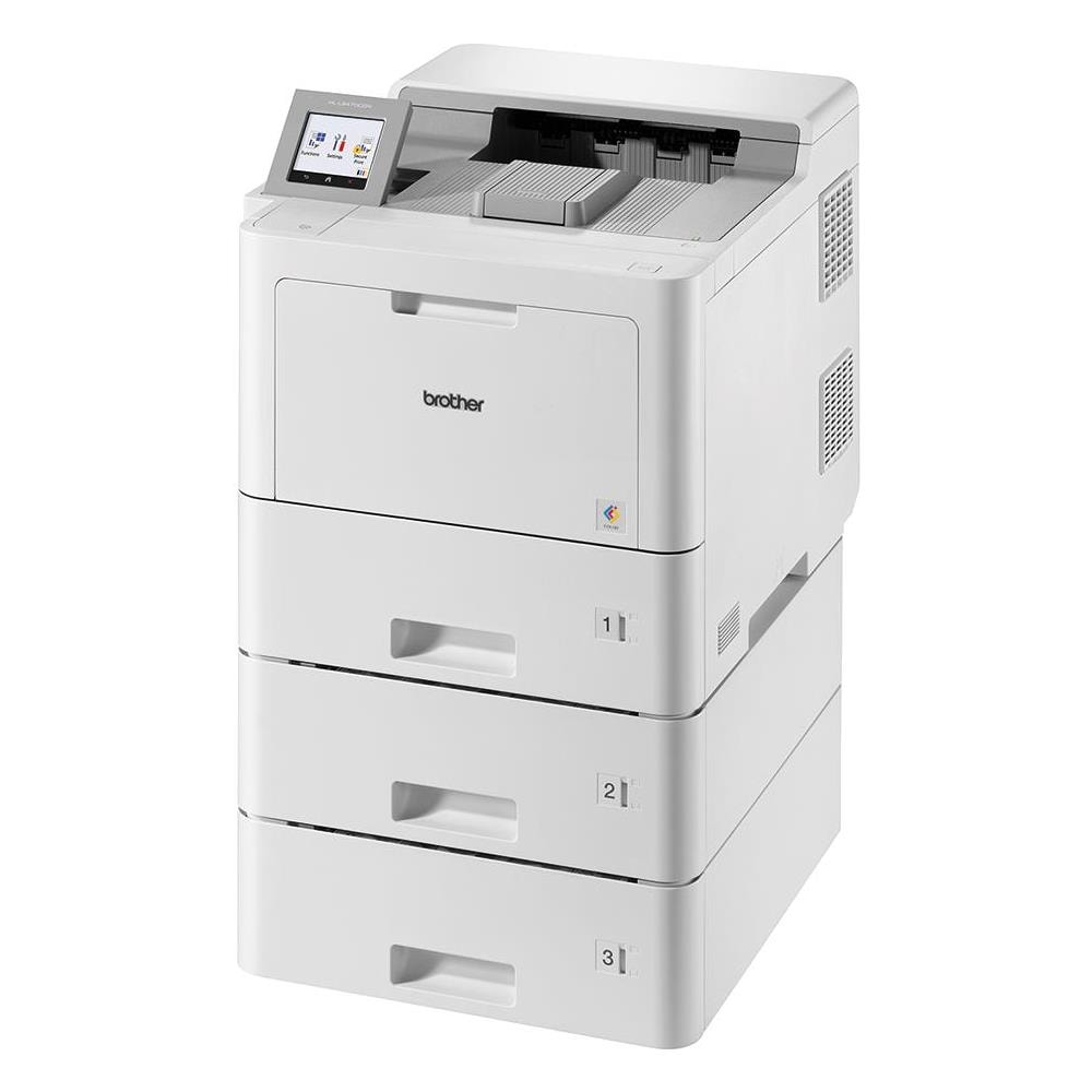 Stampante Laser a Colori HL-L9470CDNTT Risoluzione 2400 x 600 DPI Display LCD LAN / NFC / Wi-Fi / USB Colore Bianco - Foto 3