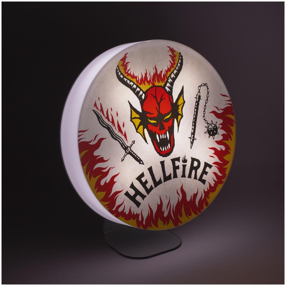 Stranger Things Lampada Hellfire Club Logo 20 cm - Foto 2