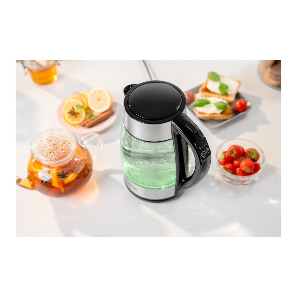 ZCK8026 bollitore elettrico 1,7 L 2200 W Nero, Trasparente - Foto 2