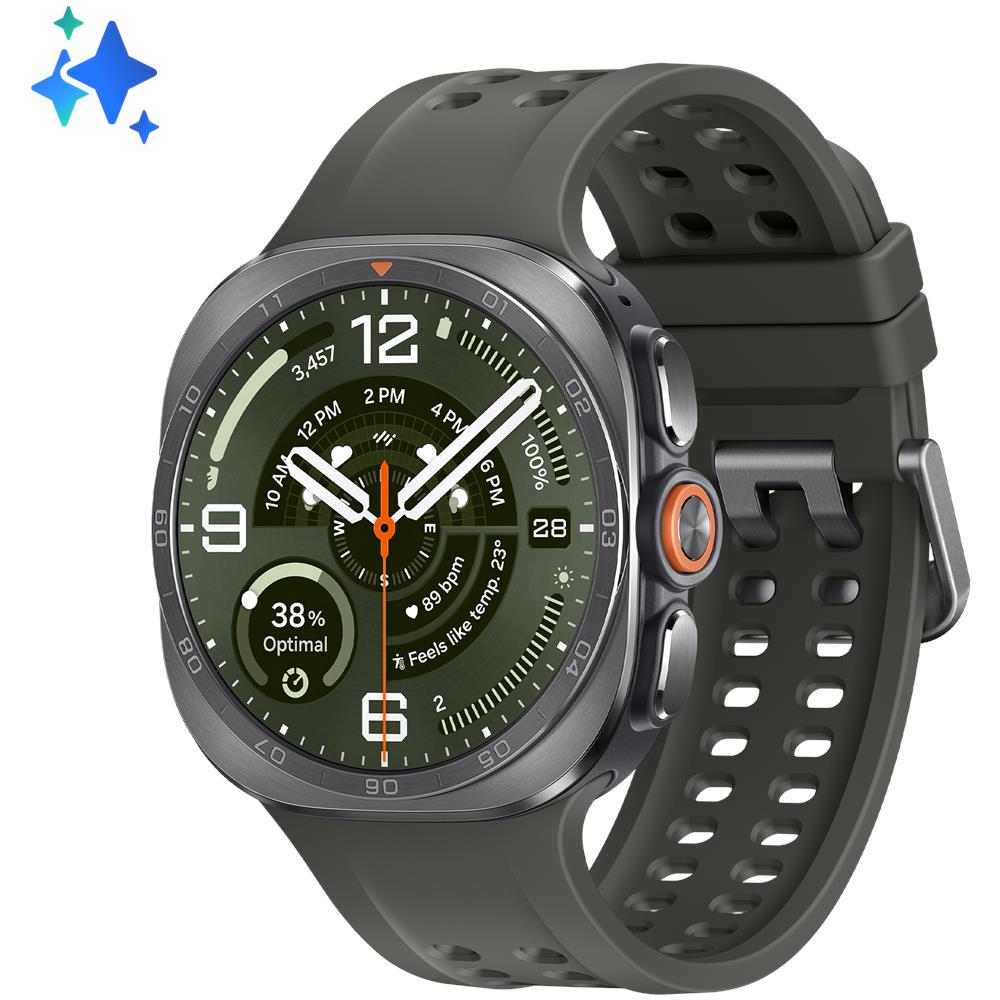Galaxy Watch Ultra2 3,81 cm (1.5") AMOLED 47 mm Digitale 498 x 498 Pixel Touch screen 4G Argento Wi-Fi GPS (satellitare) - Foto 1