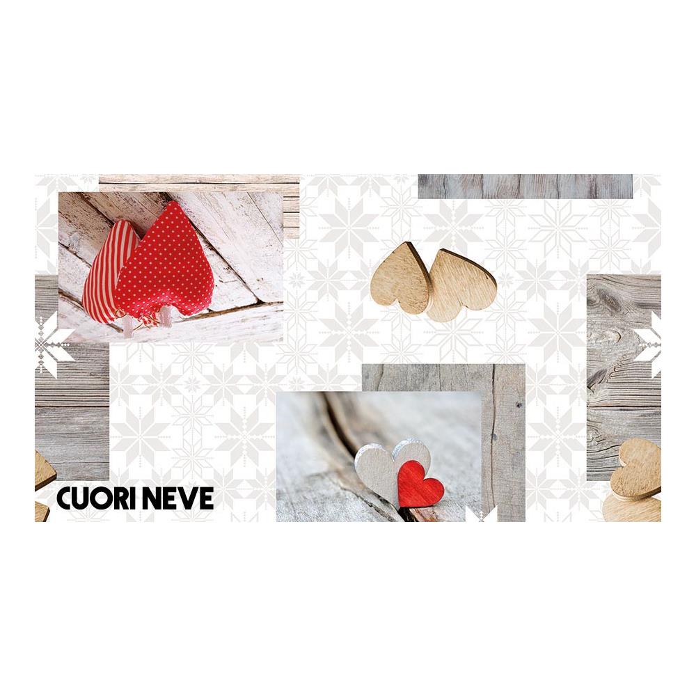 Tovaglia Cerata Inceratina In Tnt Antimacchia Con Decori Hd H140 Cuori, Mare Ecc. - Foto 1