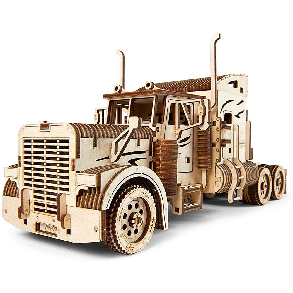 Puzzle in Legno 3D - Camion Heavy Boy VM-03 Kit di Costruzione - 541 Pezzi    - Foto 1