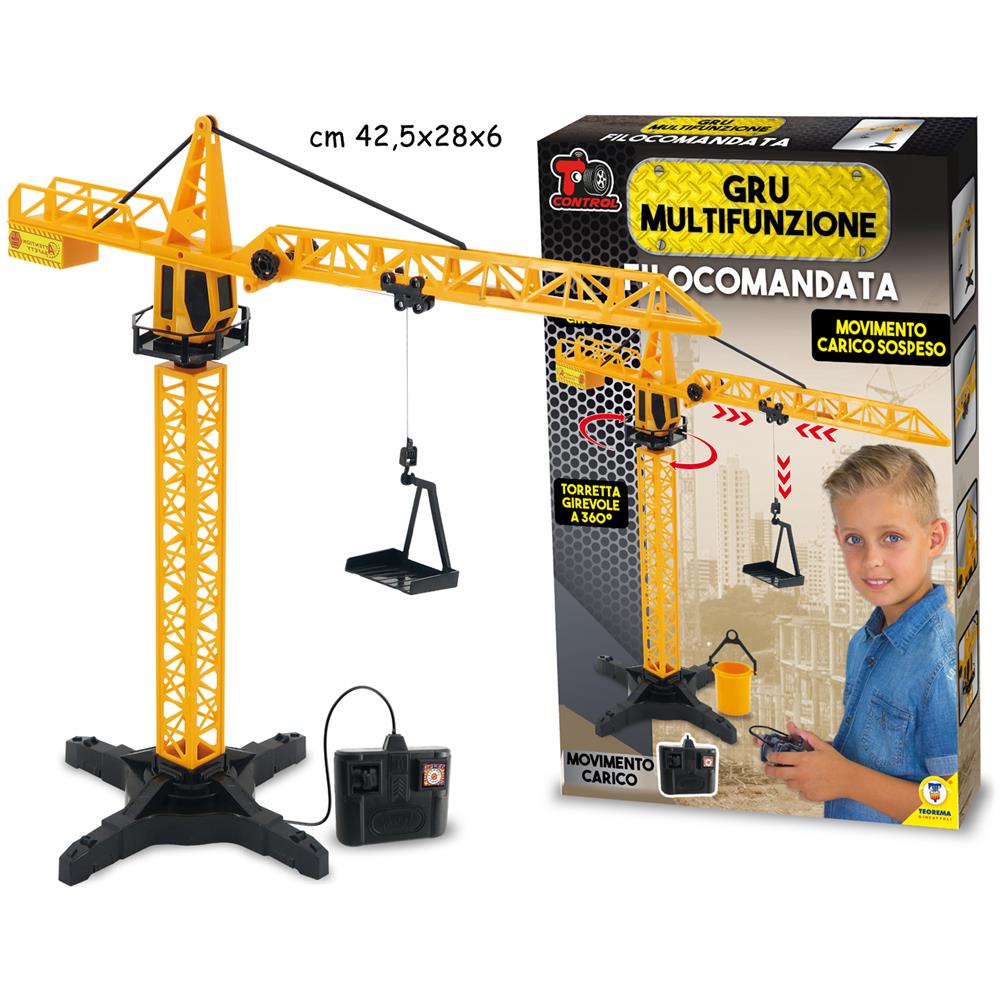 Gru Multifunzione Filoguidata Gira 360 Gradi Cm 50 - (66233) - Foto 1