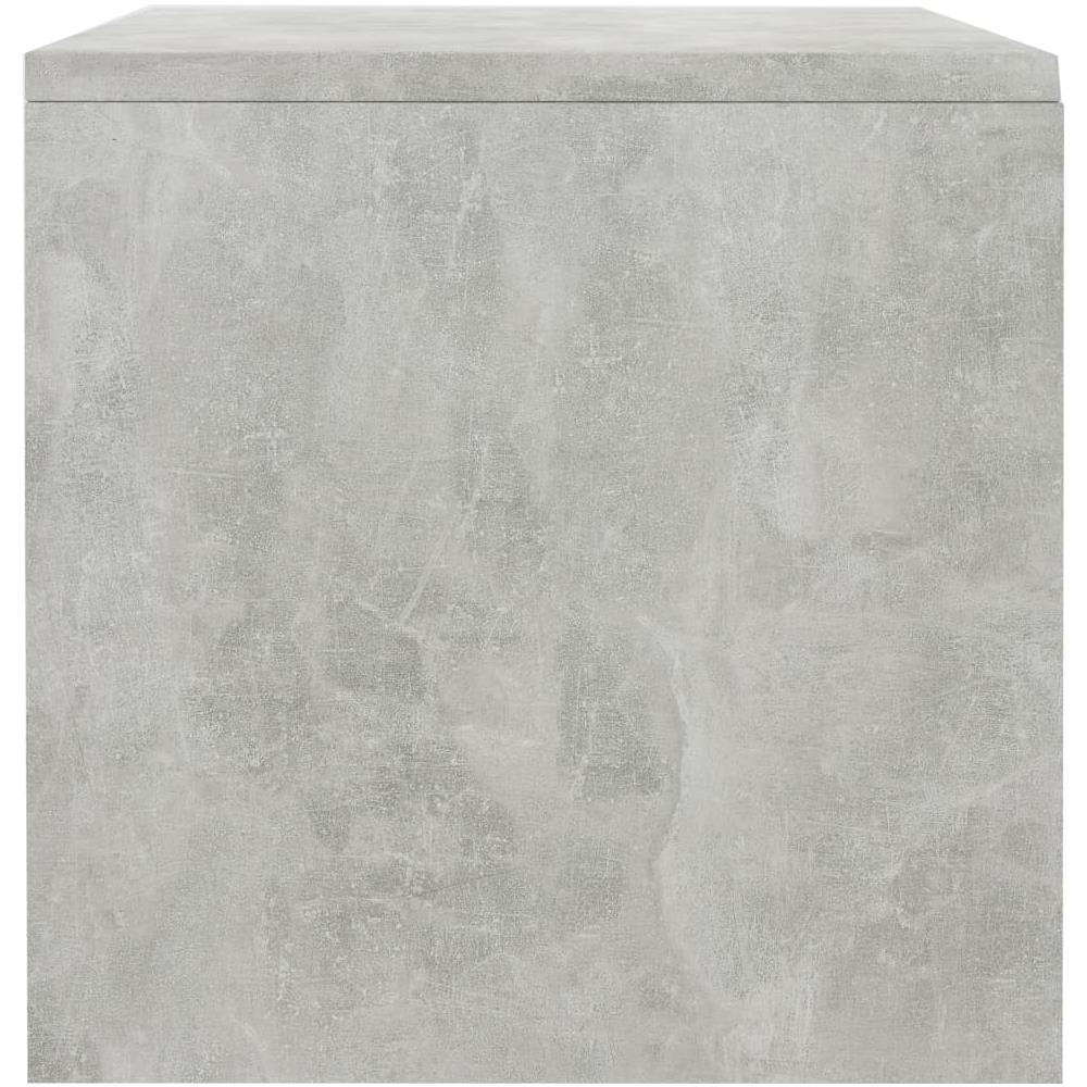 Comodini 2 pz Grigio Cemento 40x30x30 cm in Legno Multistrato - Foto 13