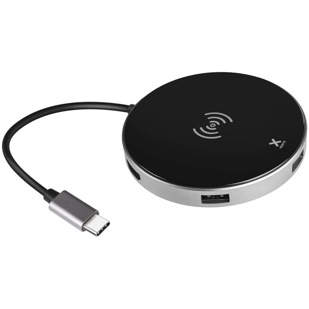 Hub Da Usb Type C A 3x Porte Usb 1x Porta Usb-c 1x Hdmi Caricatore Qi - Foto 1
