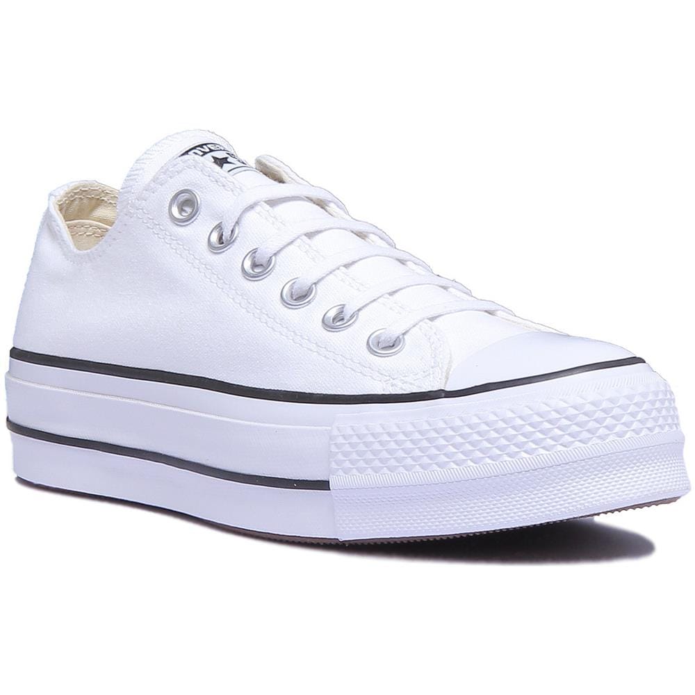 Chuck Taylor All Star Lift Ox 560251c, Donne, Bianca, 42 - Foto 1