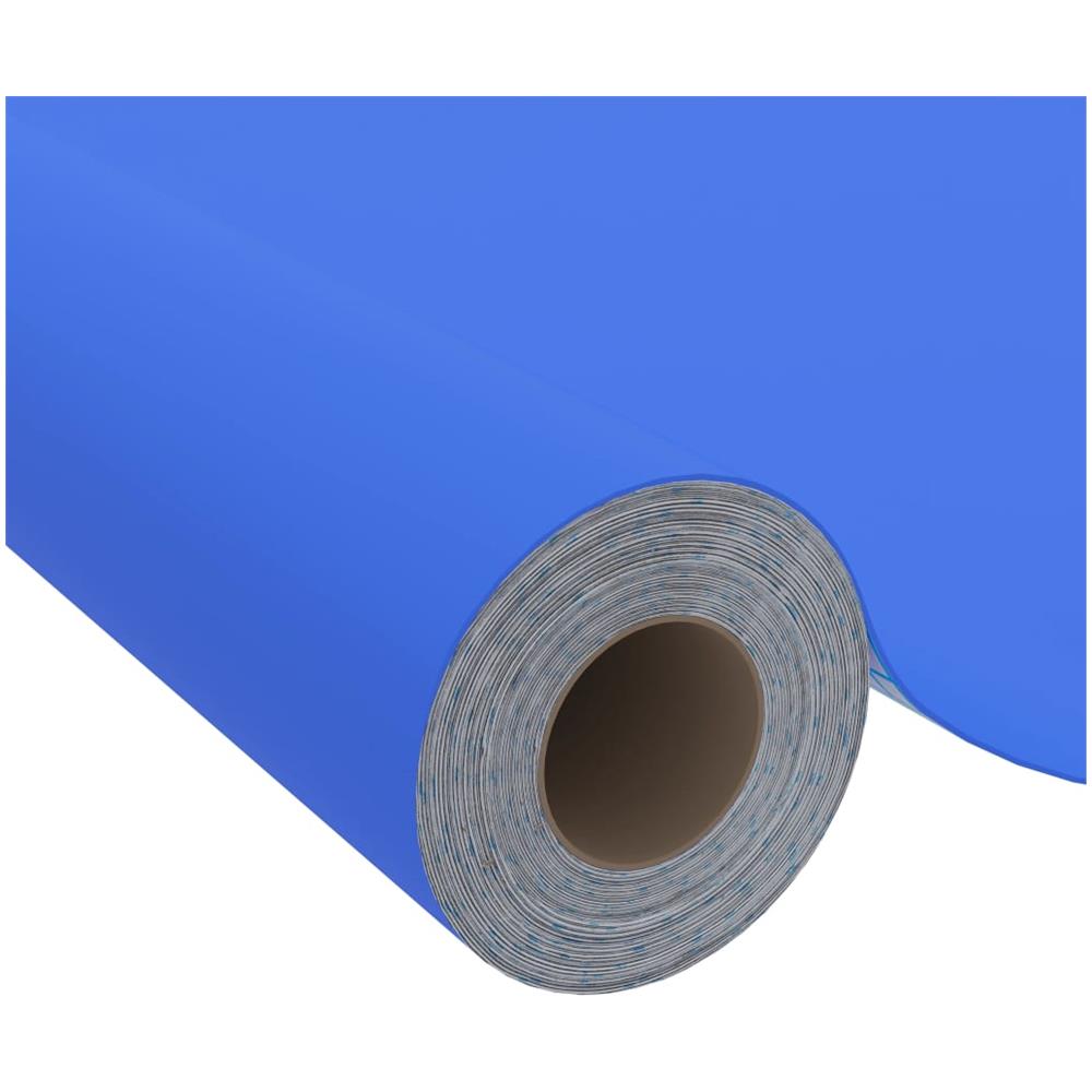 Pellicola Autoadesiva Per Mobili Blu Lucido 500x90 Cm In Pvc - Foto 2