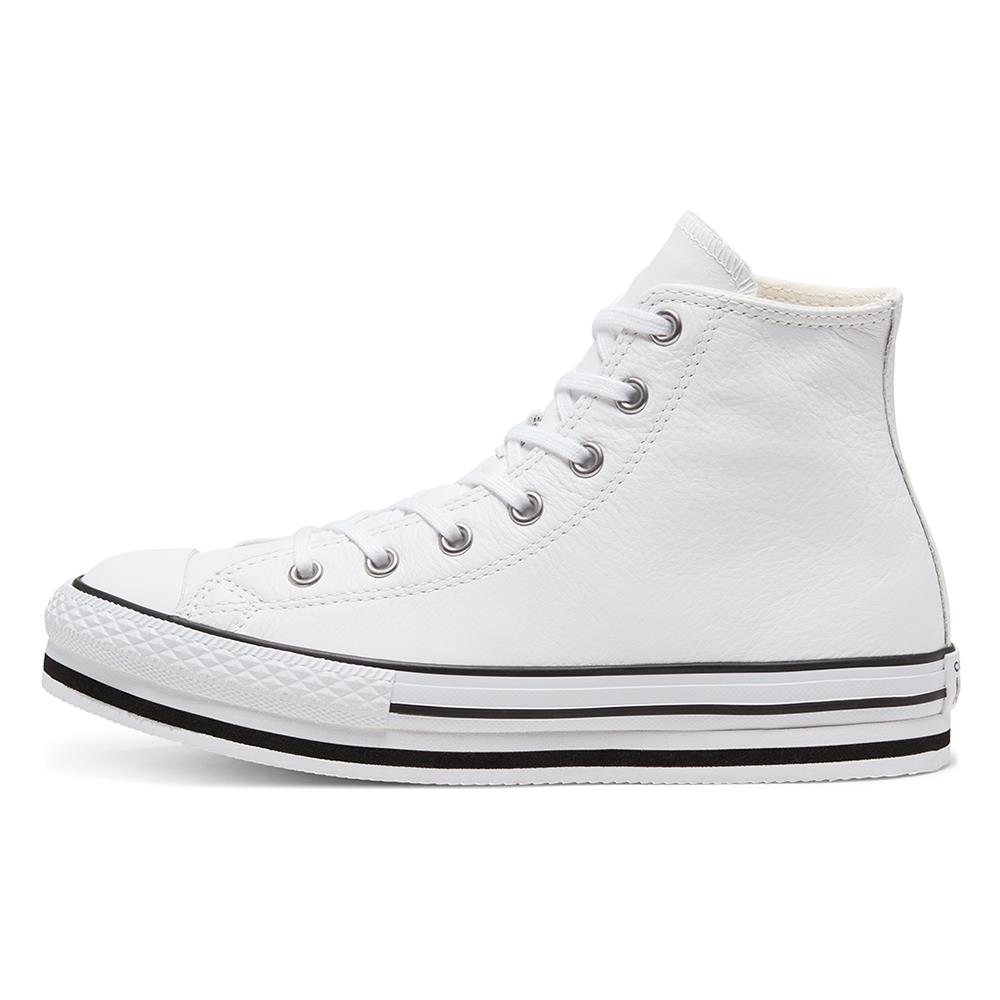 Scarpe Chuck Taylor All Star Platform Eva J Taglia 37 Codice 666392c Bianco - Foto 2
