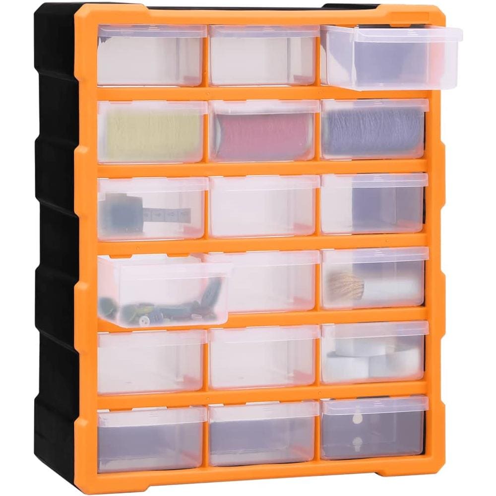 Mobile Contenitore con 18 Cassetti Medi 38x16x47 cm - Foto 2