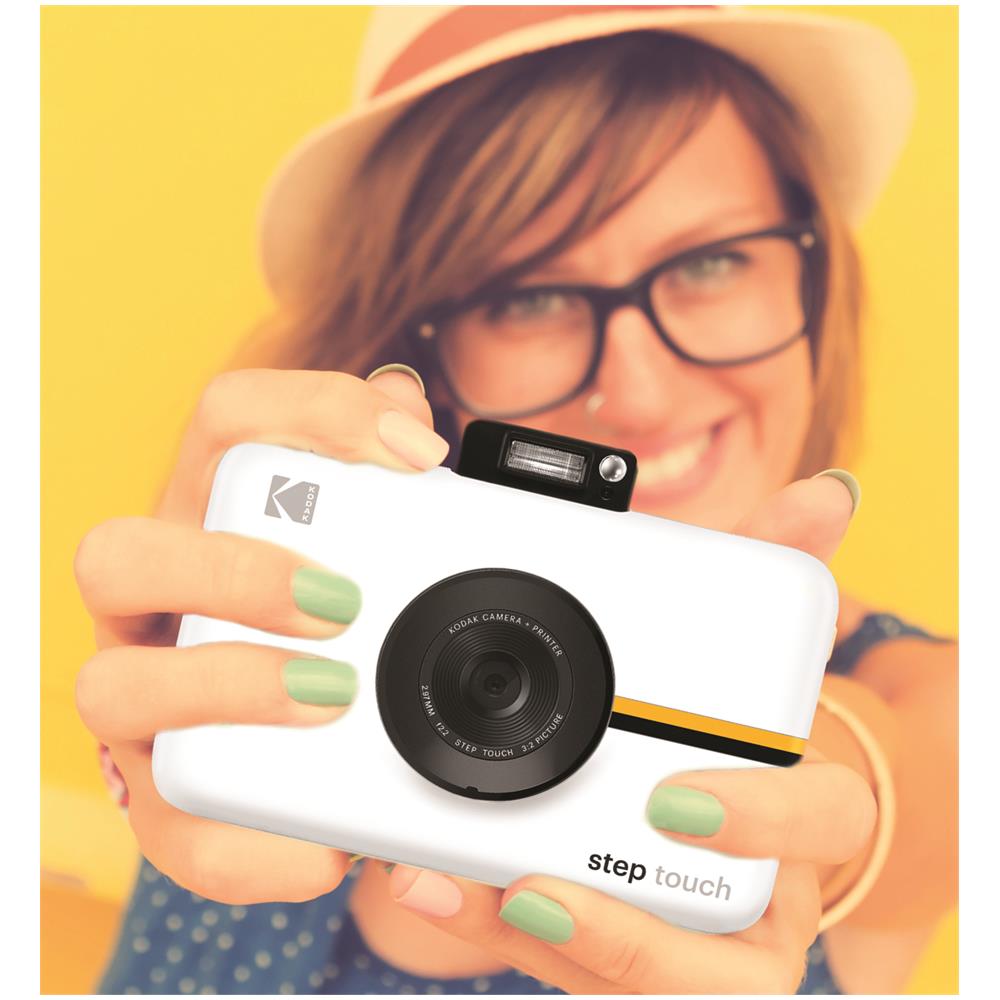 Fotocamera Istantanea Steptouch 13 Mpx Bluetooth Display LCD da 3,5" Colore Bianco - Foto 10