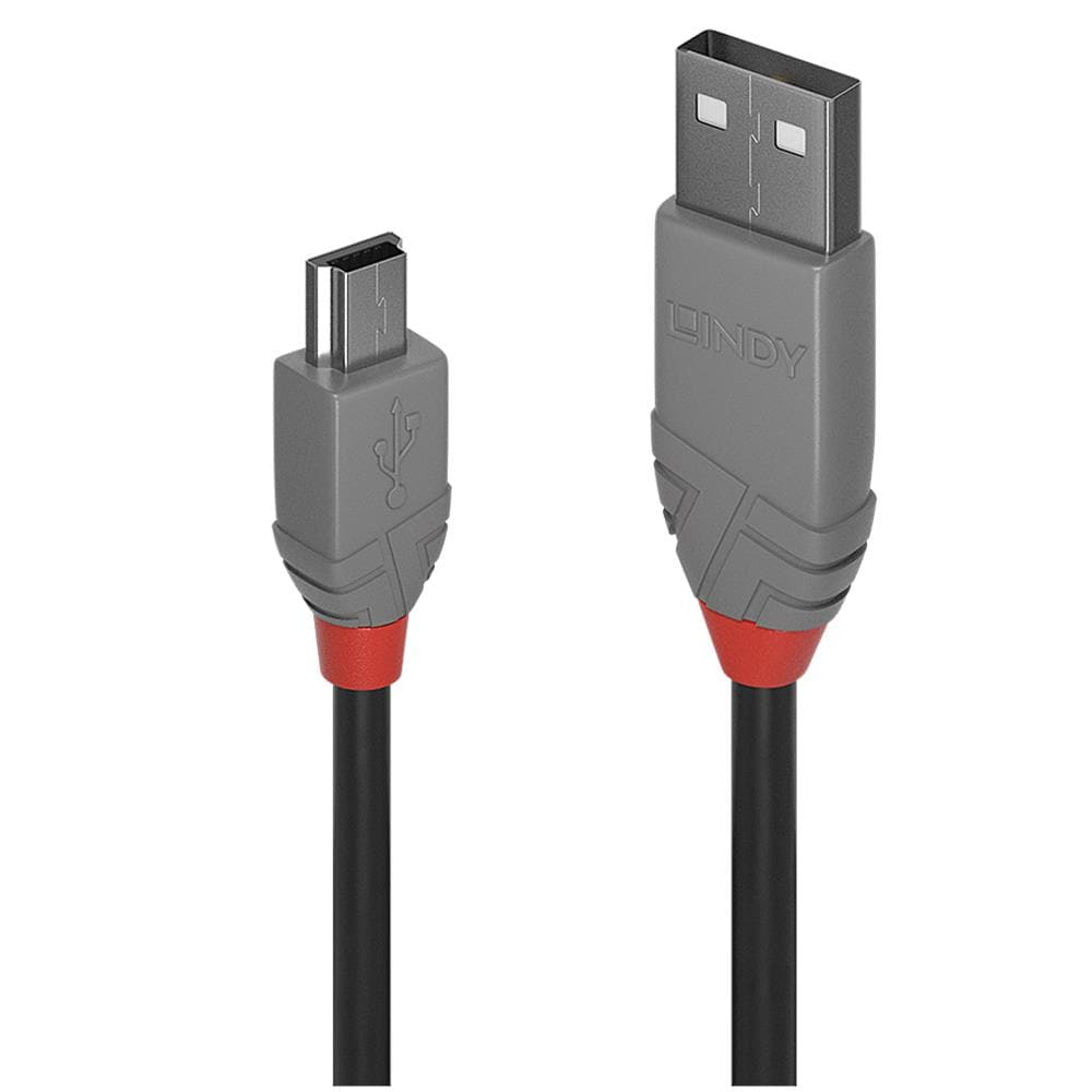 3M USB 2.0 KABEL A /MINI-B, ANTHRA - Foto 1