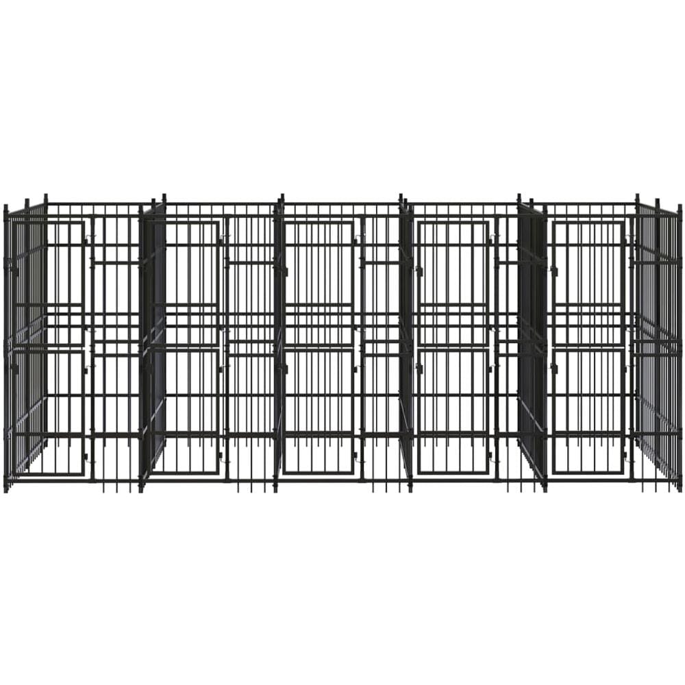 Gabbia Per Cani Da Esterno In Acciaio 9,22 M - Foto 2