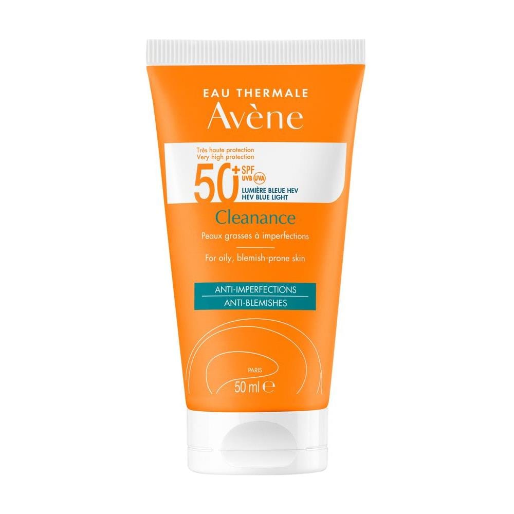 Crema Solare Spf50+ Uvb Uva Luce Blu Hev 50ml Pulizia Pelle Grassa Con Imperfezioni - Foto 1