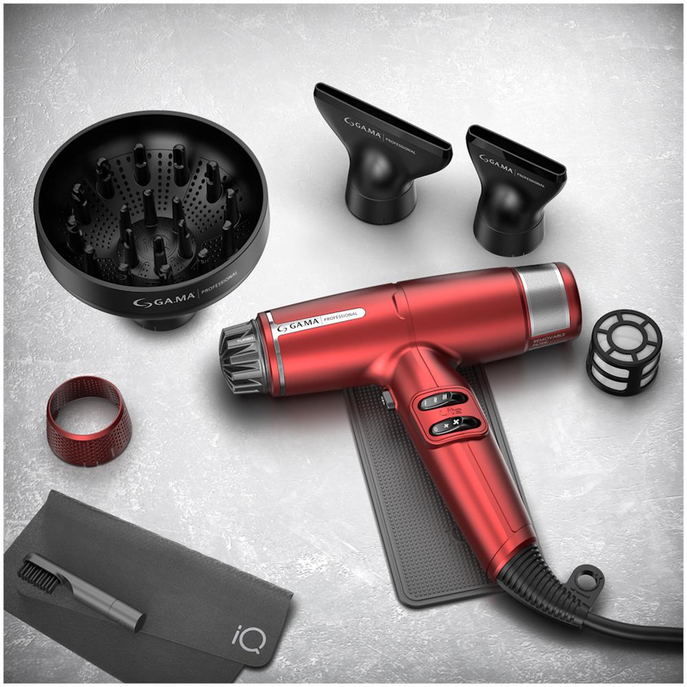 PH6030RD Asciugacapelli Professionale IQ LITE Potenza 1500 W Colore Rosso - Foto 9