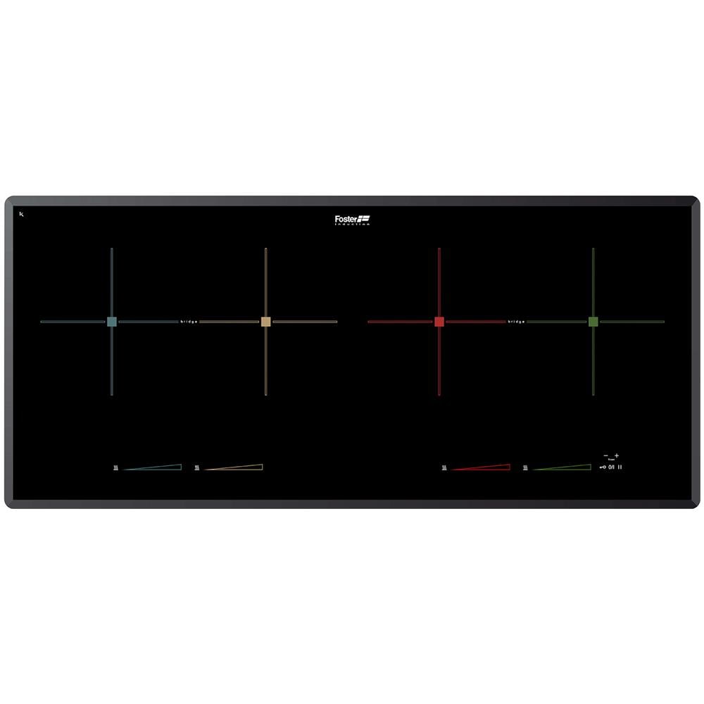 Piano induzione S4000 da cm 90 4 Zone Cottura Colore Nero - Foto 1