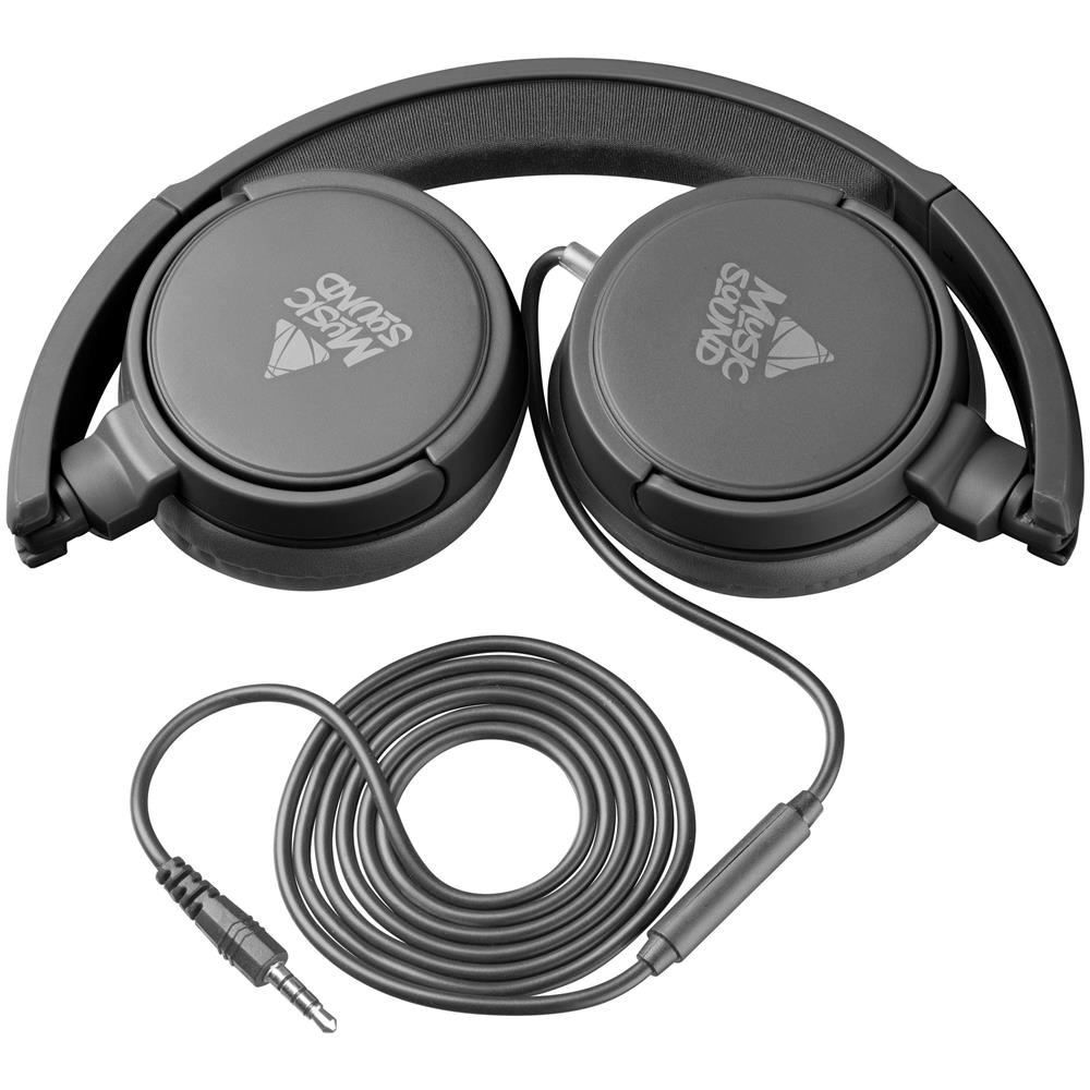 Color Foldable Jack 3.5 Cuffie on-ear a filo, con connettore Aux 3.5 e microfono - Foto 2