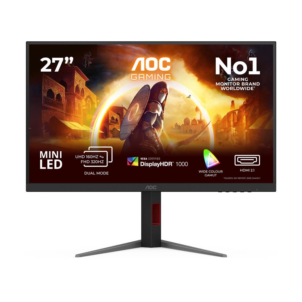 G4 U27G4XM Monitor PC 68,6 cm (27") 3840 x 2160 Pixel 4K Ultra HD LED Nero, Rosso - Foto 1