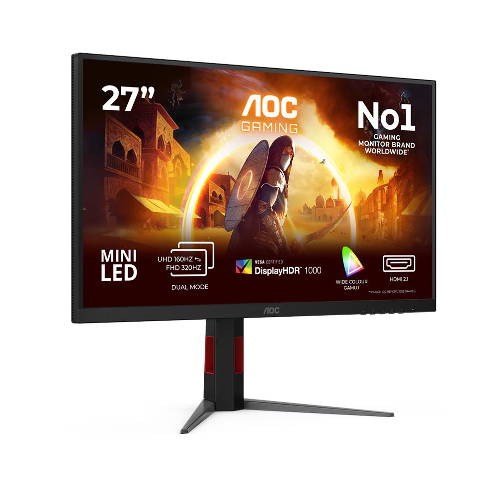 G4 U27G4XM Monitor PC 68,6 cm (27") 3840 x 2160 Pixel 4K Ultra HD LED Nero, Rosso - Foto 23