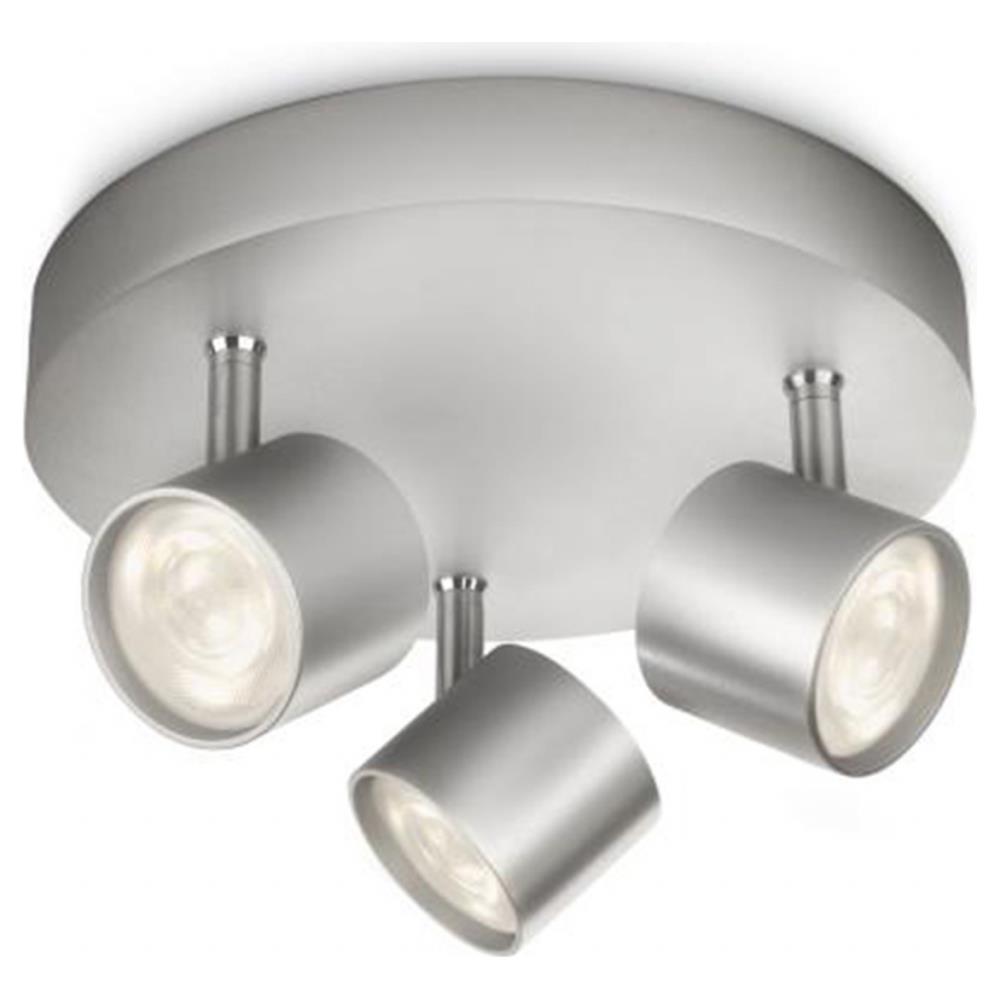 Led Spot - Plafoniera Alluminio 3x4w - Foto 2