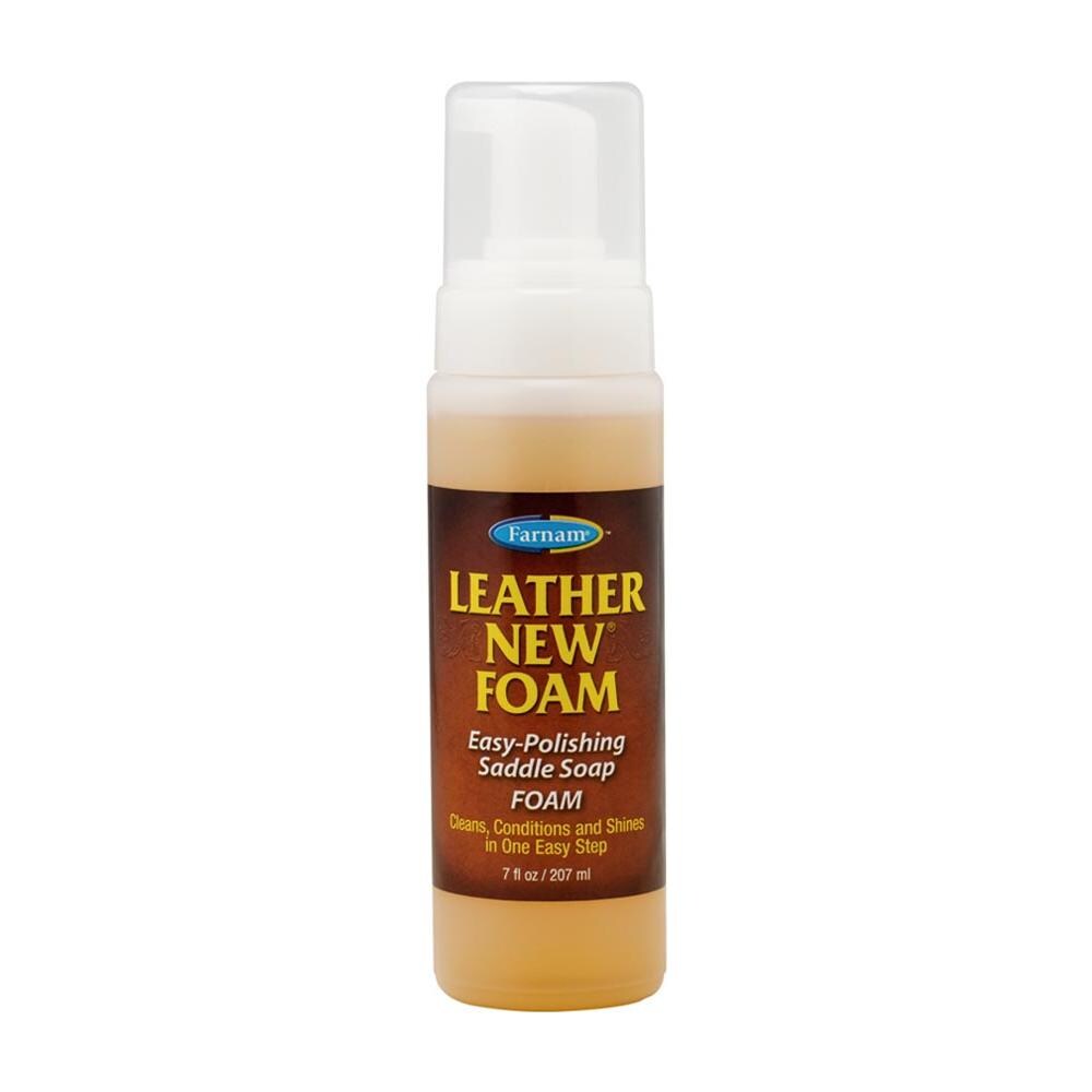 Schiuma per la pulizia rapida della selleria. Leather new foam 207 ml - Foto 1