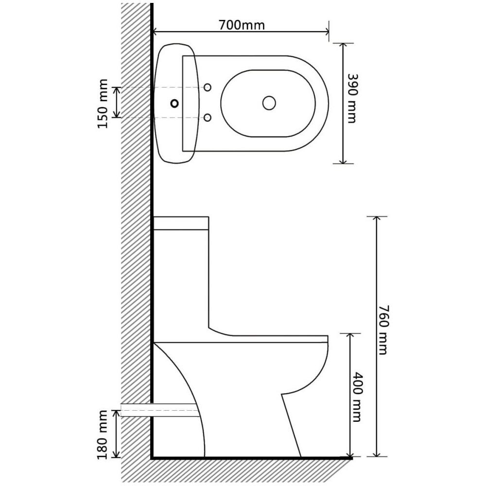 Toilette con Cisterna Nera - Foto 15