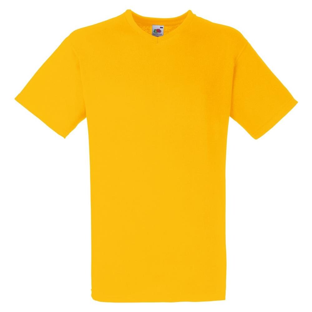 Maglietta Valueweight Manica Corta Scollo A V Uomo (l) (girasole)  - Foto 1