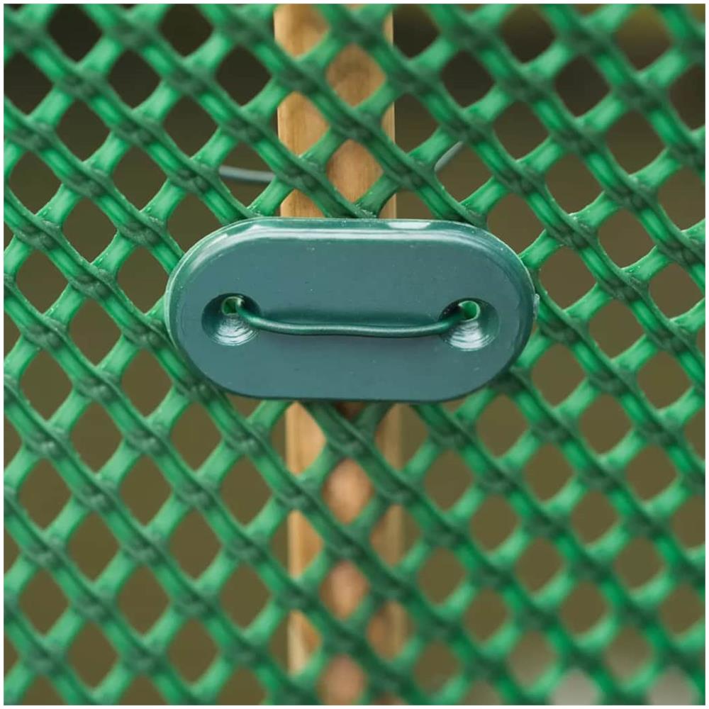 Set 27 Pz Fissaggio Per Recinzioni Da Giardino Verde 6050390 - Foto 2