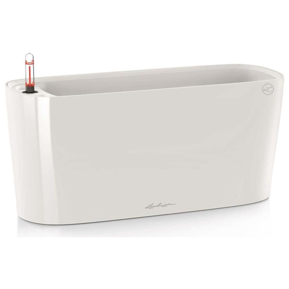 Fioriera Da Tavolo Delta 20 All-in-one Bianco Lucido 15560 - Foto 1