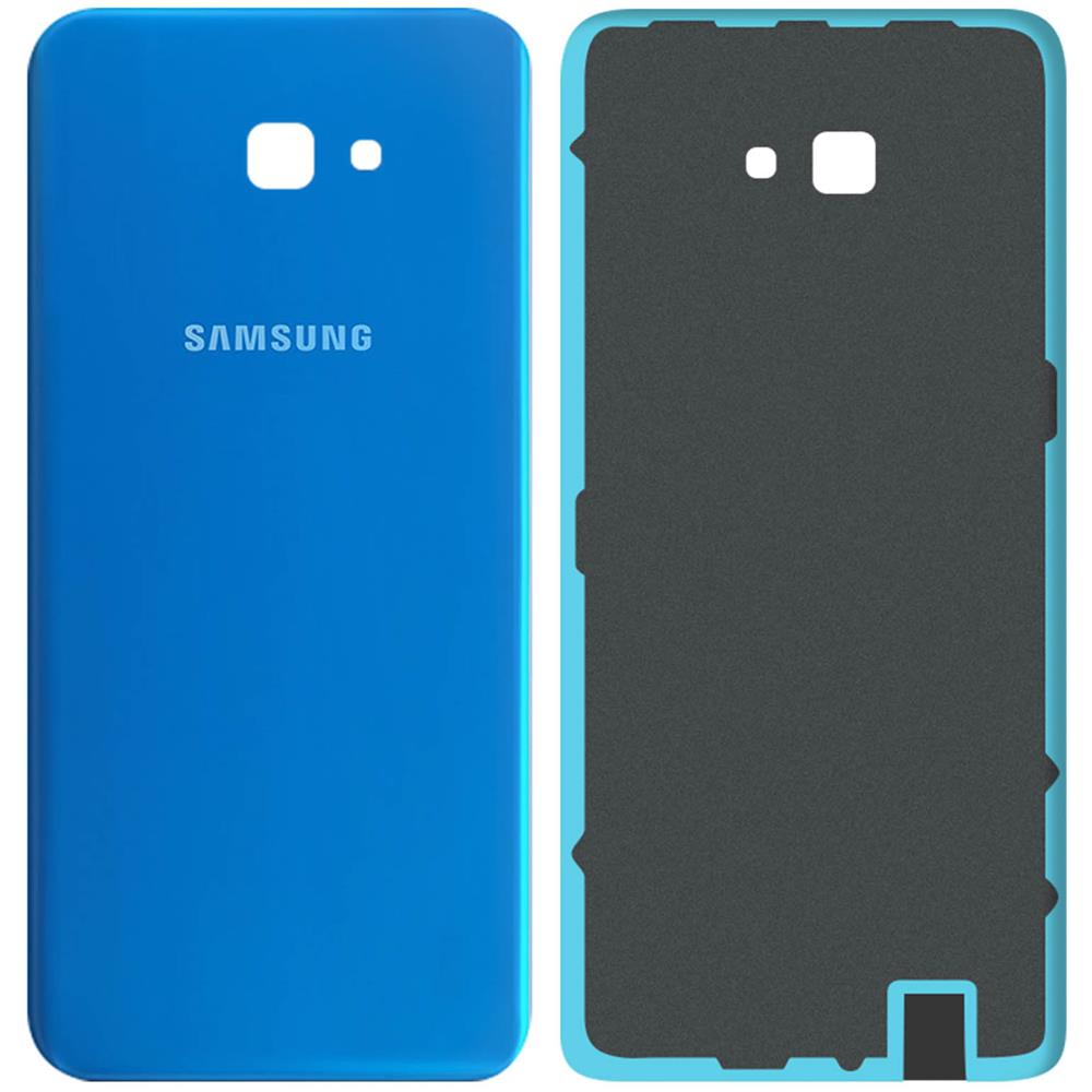 Copribatteria / Facciata Posteriore Blu Per Samsung Galaxy J4 Plus Compatibile - Foto 1