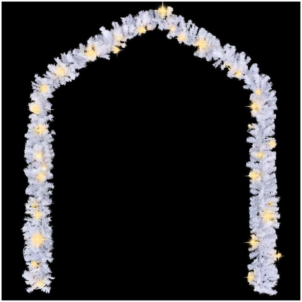 Ghirlanda Natalizia con Luci a LED 5 m Bianca - Foto 2