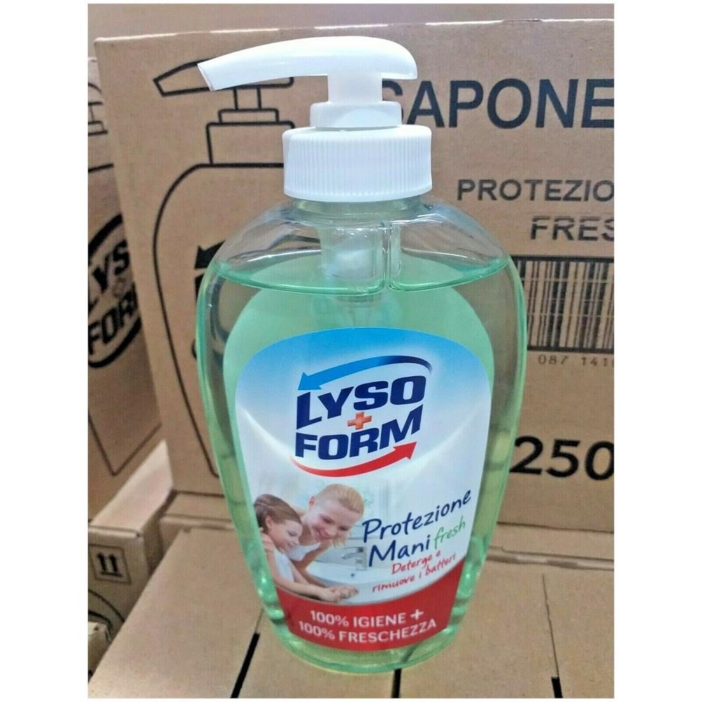 12 Confezioni Fresh Sapone Liquido Detergente Mani Protezione Deterge 250ml - Foto 1