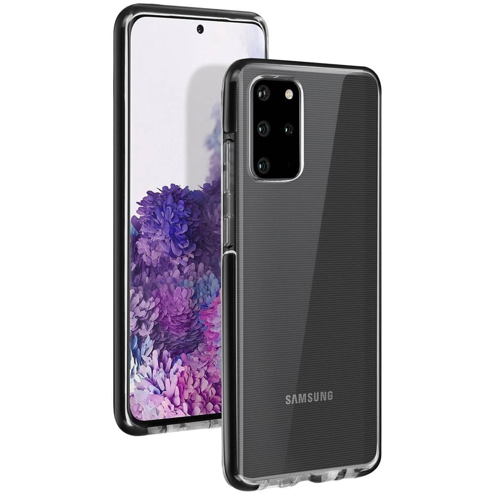 Cover Galaxy S20 Plus Silicone Morbido Contorno Bumper Trasparente - Foto 2